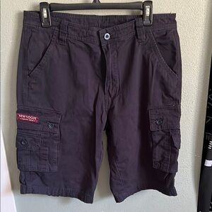 Navy Cargo Shorts 32